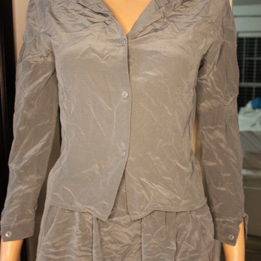 Gray Blouse